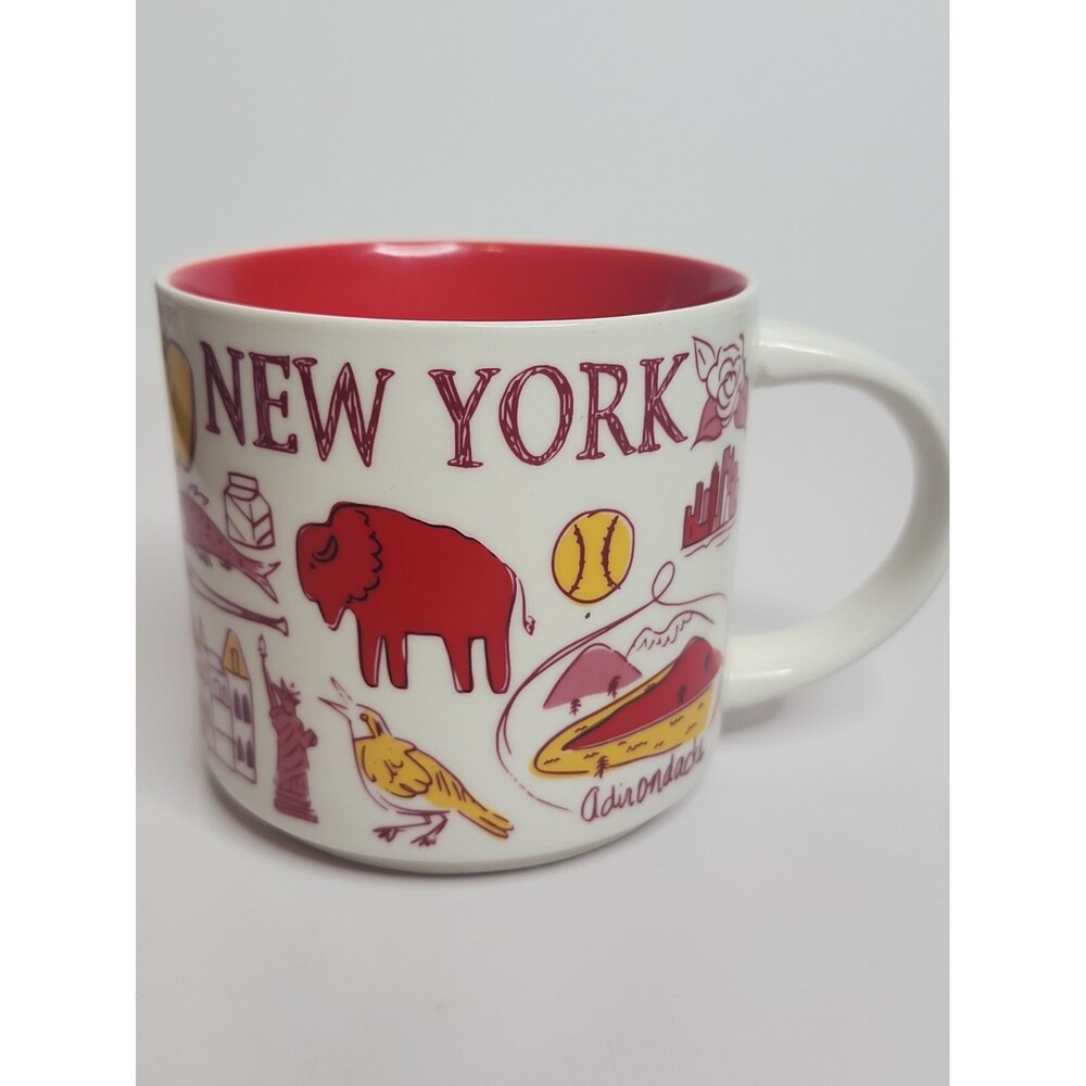 Starbucks New York BEEN THERE SERIES 14 Oz Collectible Coffee Cup Mug
